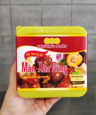 Phuong Soat Dried Candied Fruit Box With Variety Flavours Sau Gion, Peach & Plum