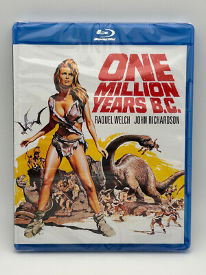 One Million Years B.C. Blu-ray Kino 2-Disc Raquel Welch Adventure Fantasy NEW