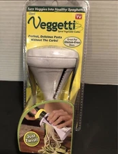 New Veggetti Spiral Vegetable Slicer Turns Veggies Into Noodles As Seen On TV