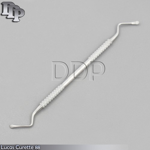 Lucas Curette 88 R/L Large 4 mm Spoon Blade Dental Surgical Steel Instrument - Picture 3 of 3