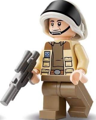 LEGO  Star Wars  (75387) Minifigur Captain Antilles mit Waffe