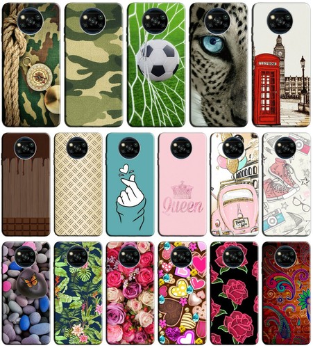 Mixroom - Cover Custodia Back case In TPU Silicone Morbido Per Xiaomi Redmi Note 9 Fantasia Teschio Stile Miami M587