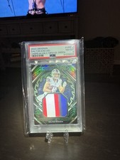 dalton kincaid Rc Obsidian Unbreakable Mem-EE Green Psa 8 Short Print 20/25