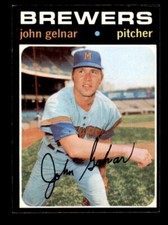 1971 Topps Baseball #604 John Gelnar EX/MT