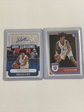 JAYLIN WILLIAMS 2022-23 NBA Hoops AUTO GREAT SIGnificance Rookie And Base Card