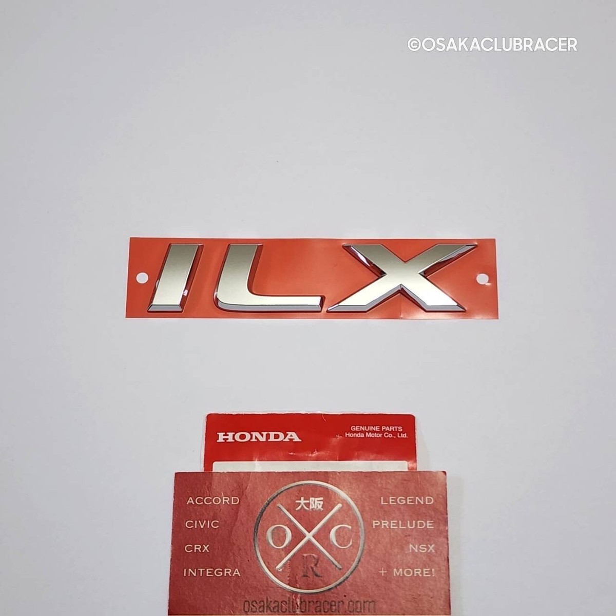Genuine OEM 2013-2018 Acura ILX Rear Emblem Trunk Badge New 75722