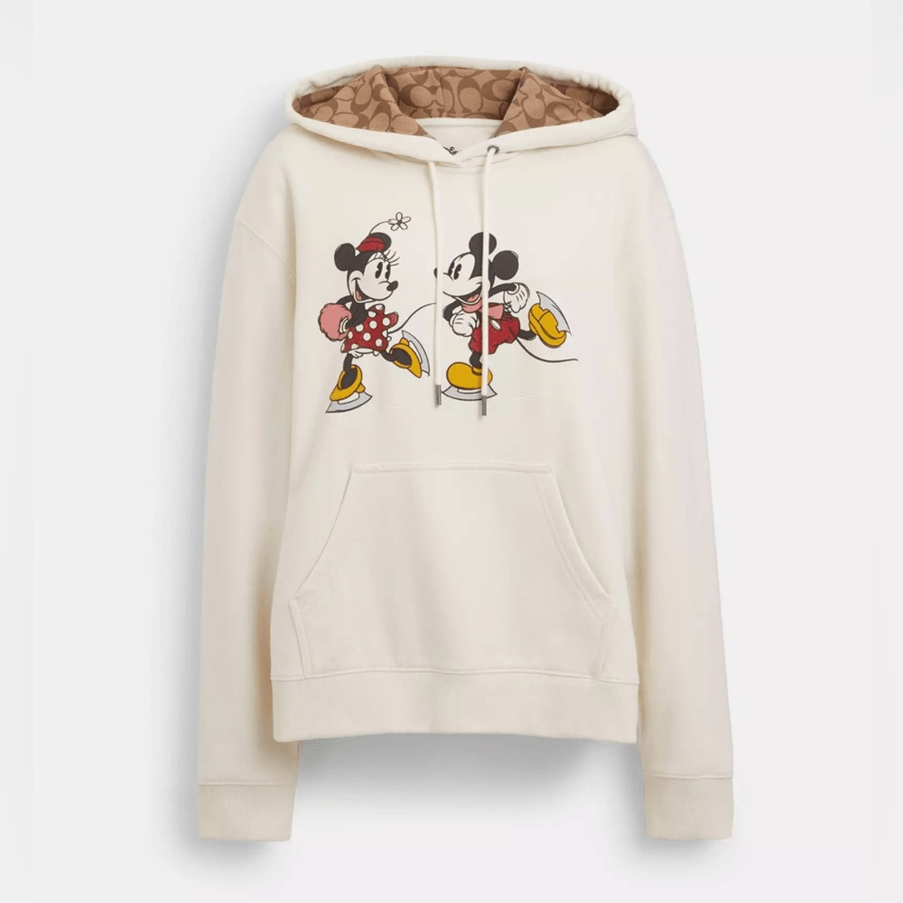 COACH ディズニー×コーチ パーカー ミッキー ミニー スケート フーディー NWT Disney X Coach Ice Skate Motif Hoodie size XS | eBay