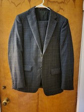 Calvin Klein 2 Pc 70 Wool Mens Suit