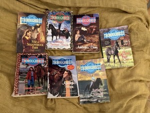 Ashleigh’s Thoroughbred Collection Lot of 7 Horse Books incl. Battlecry Forever!