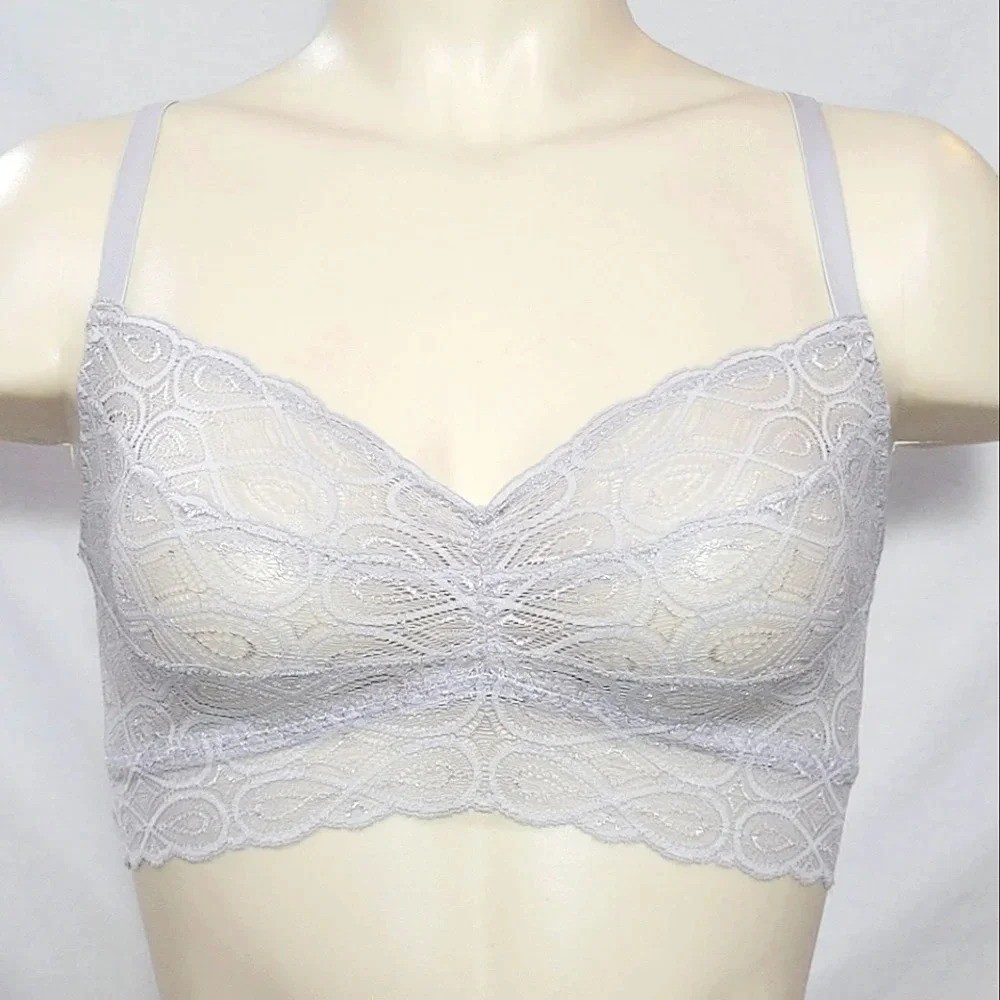 Cosabella 1387 Sweet Treat Infinity V-Neck Bralette Stone NWT  New with Ta