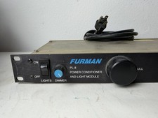 Furman PL-8 Rack Mount Power Conditioner and Light Module 120V 10A 8-Outlet