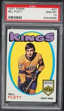 1971 Topps Hockey Bill Flett #47 PSA 10