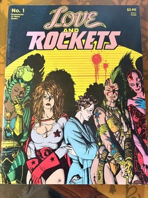 Love And Rockets #1 (1982), 3rd Print, Hernandez Bros, Fantagraphics