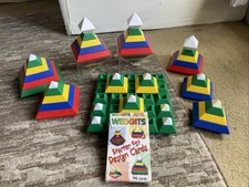 Wedgits Building Blocks Imagination Set 52 Pieces+46 Design Cards