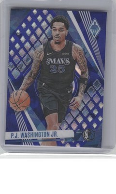 2023-24 Panini Phoenix #131 P.J. Washington Jr. Phoenix Blue Ice B3R2C35