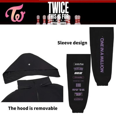 this is for 国立 ウィンドブレーカー【SANA】 Twice Windbreaker SANA This Is For World Tour In Japan Mufg