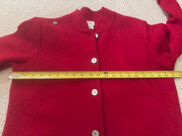 Talbots Red Wool Jacket - image 7