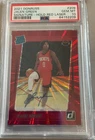 2021-22 Panini Donruss Jalen Green #209 Rookie AUTO /49 PSA 10 POP 1 COLOR MATCH