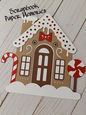 Gingerbread house gift card holder