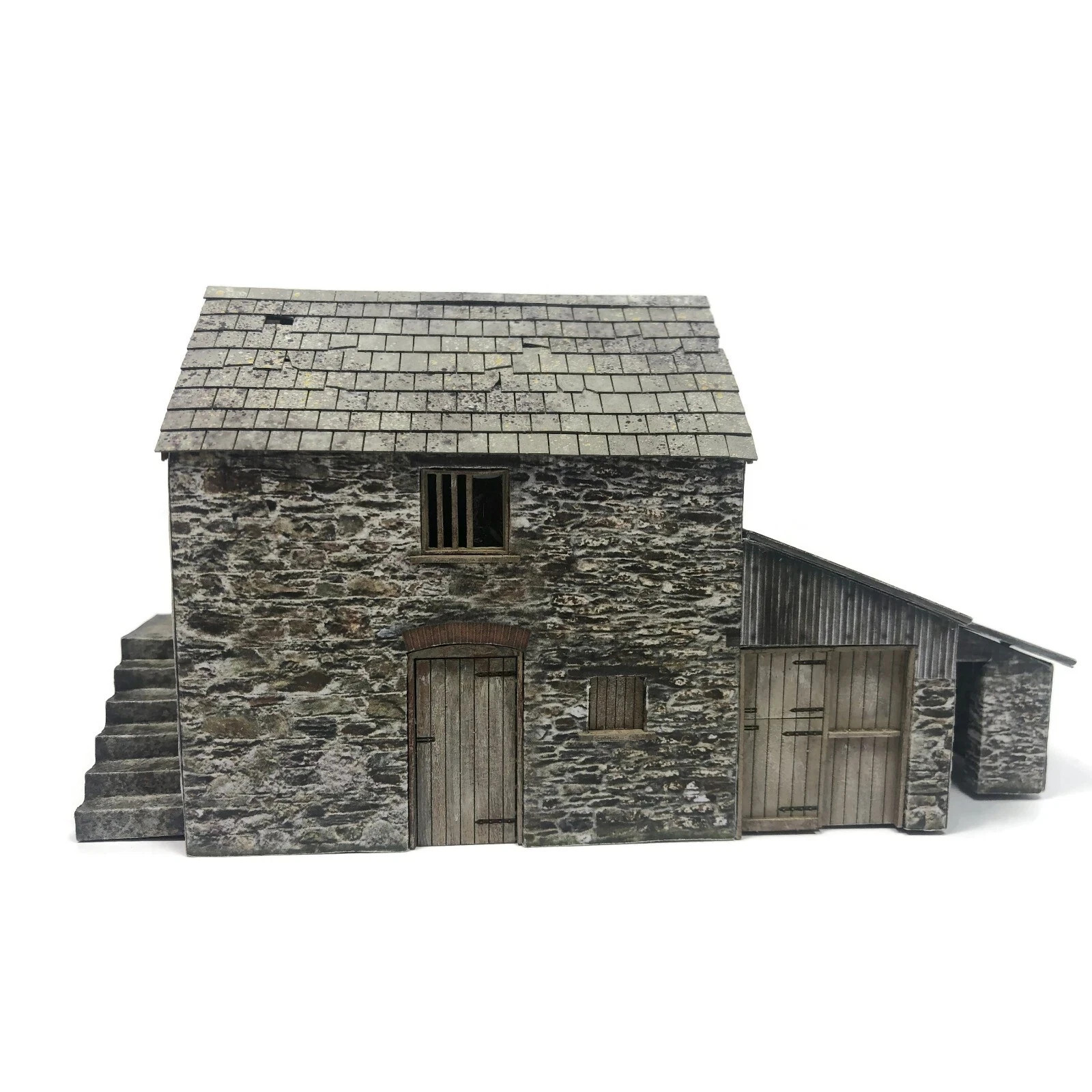 Polsue Barn Laser Cut Kit for OO Gauge Model Railway KX084 (SMS)