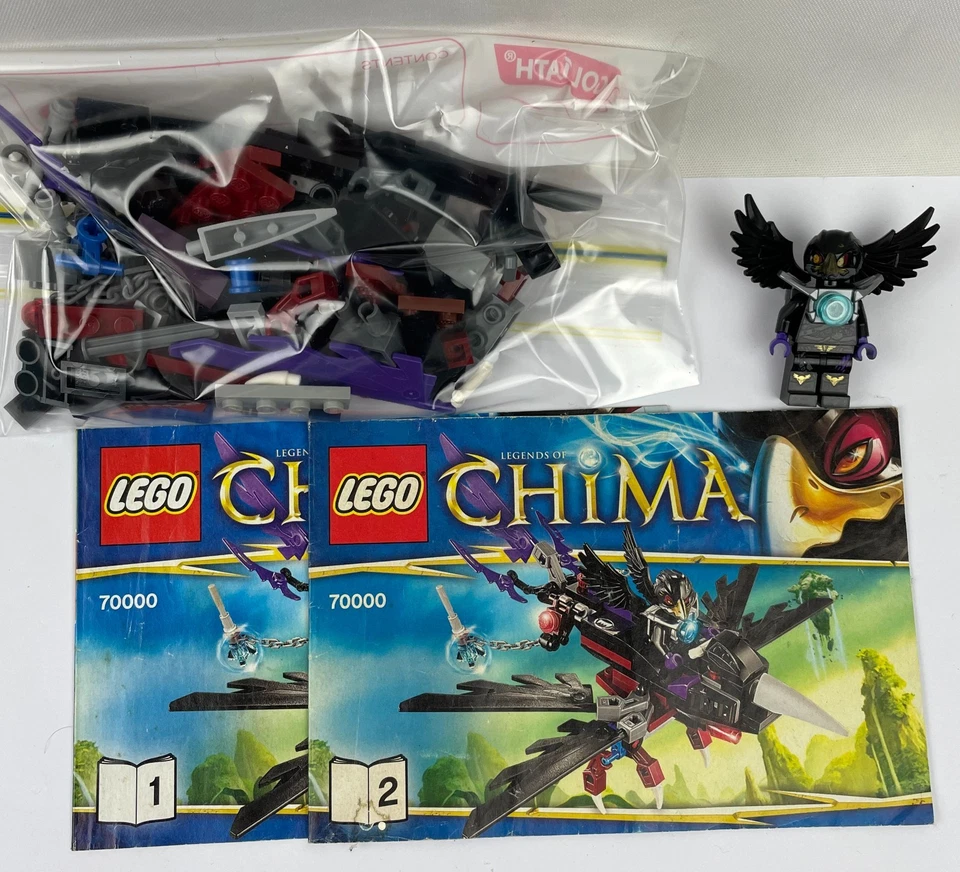 LEGO 70000 Legends of Chima RAZCAL'S GLIDER 100% Complete with Manual 2013 - Image 2 of 3