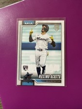 2026 Topps Series One Maximo Acosta Rookie #172 Miami Marlins Baseball