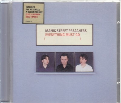   CD-Album   MANIC STREET PREACHERS ''Everything Must Go''