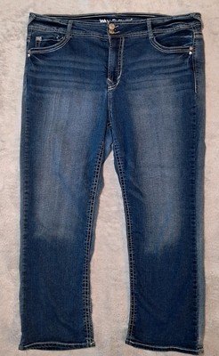Wall Flower Women's Jeans The Luscious Curvy Fit Boot Size 20 Short