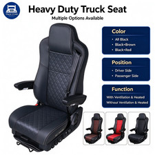 For Peterbilt Kenworth Freightliner International Volvo Universal Truck Seat New For Peterbilt Kenworth Freightliner International Volvo Universal Truck Seat New