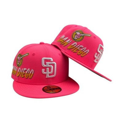 San Diego Padres New Era 59Fifty fitted Pink Neon City Connect