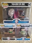 FUNKO POP DEMON SLAYER MINI NEZUKO KAMADO BOX 883 BASKET 1309 TANJIRO V RUI 1034