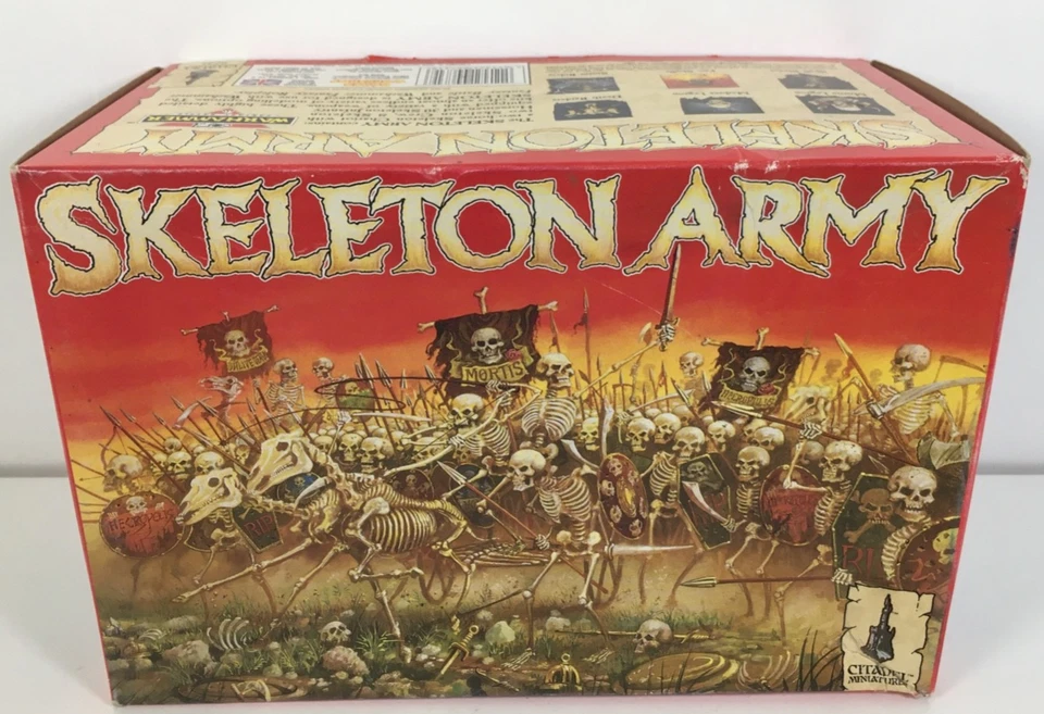 WARHAMMER WFB UNDEAD SKELETON ARMY BOX SET OOP BD037 OLDHAMMER - Image 2 of 4
