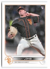 2022 Topps #308 Sammy Long Rookie San Francisco Giants RC
