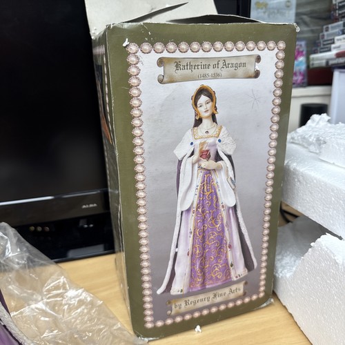 Katherine Of Aragon Regency Fine Arts Model Figure Boxed! Undamaged Figure! - Picture 9 of 12