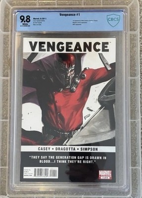 Marvel Comics Vengeance #1 1st App America Chavez CBCS 9.8 White Pages Dell Otto