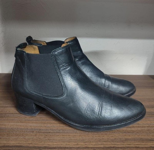 Women Gabor Boots Black 38 #7TGY