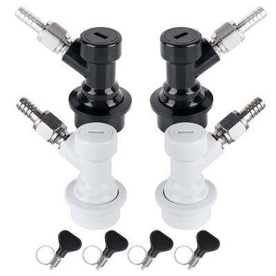 #ad #ad MRbrew 2 Pairs Ball Lock Disconnect Set Home Brew Ball Lock Corny Keg Fittings f $21.79