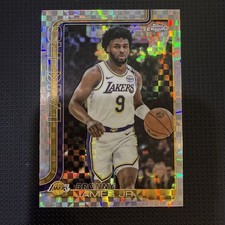 2025/26 Topps Chrome Bronny James Jr X-Fractor Refractor