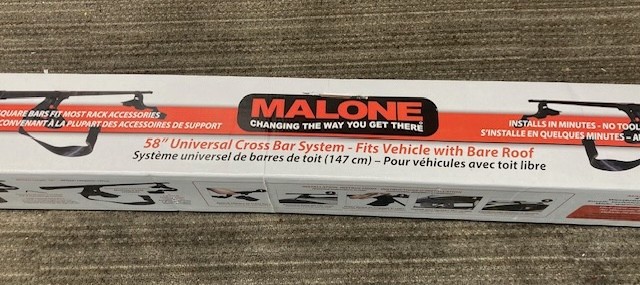 Malone VersaRail Universal Roof Cross Rail System 58"MPG221-new in box