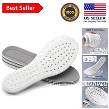 3 Pairs Flexible Cloud Insoles - Shock Absorption  Pain Relief for Comfort