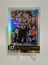 2015-16 Panini Donruss Rated Rookie Holo /199 Jonathon Simmons #228 Rookie RC