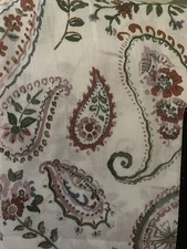 TAHARI HOME Cotton Queen Bed Sheet Set Floral Garden Paisley 4-pc