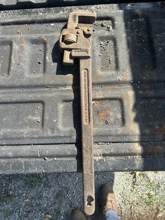 vintage trimo 24 Inch pipe wrench