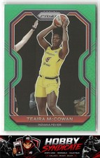 2021 Panini Prizm WNBA #57 Teaira McCowan Prizms Green