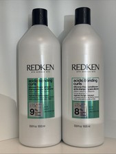 Redken Acidic Bonding Curls Silicone-Free Shampoo + Conditioner 33.8 oz