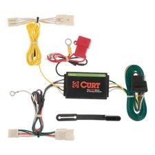 CURT 56156 Vehicle-Side Custom 4-Pin Trailer Wiring Harness, Fits Select Toyo...
