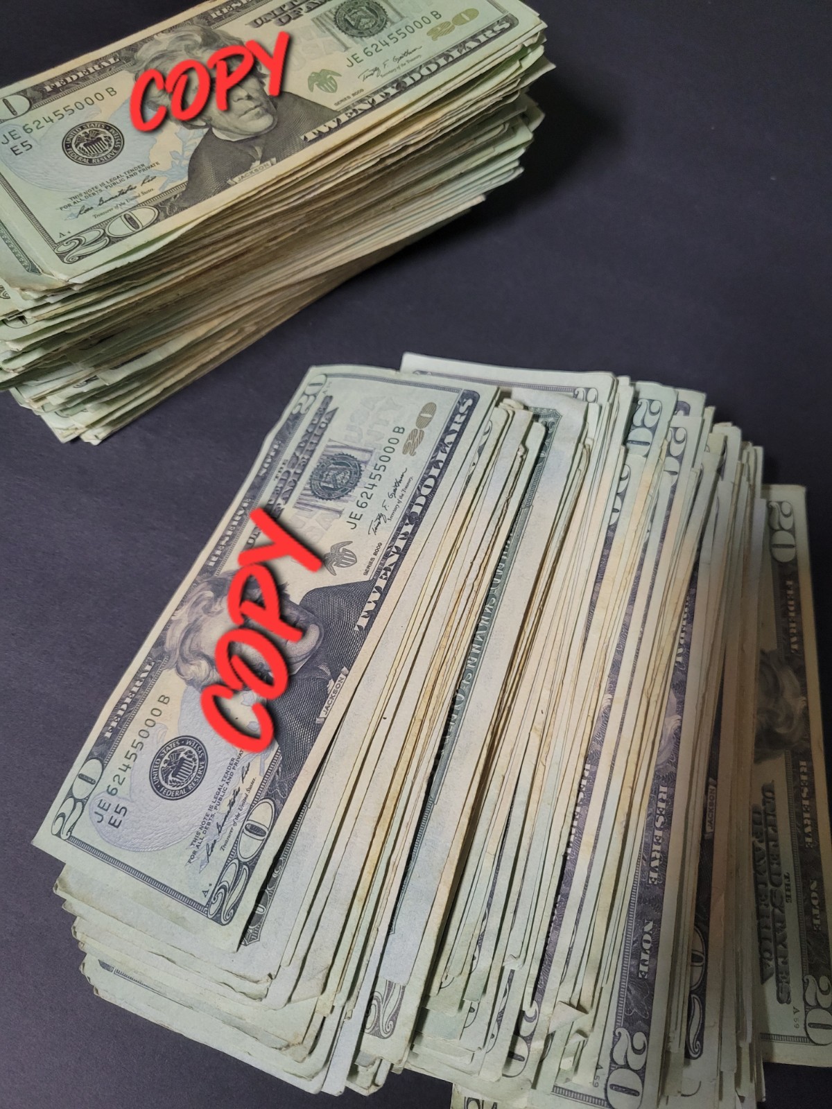 Best Replica Film Industry AGED Grade A ++$20 Bills x 50 