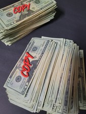 Best Replica Film Industry AGED Grade A ++$20 Bills x 50