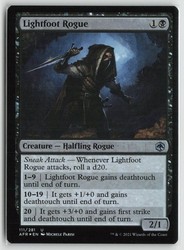 Lightfoot Rogue #111 (Foil) Adventures in the Forgotten Realms MTG