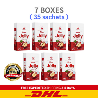 7x WINK WHITE W Fiber Jelly Apple Cider Dietary Supplement DHL